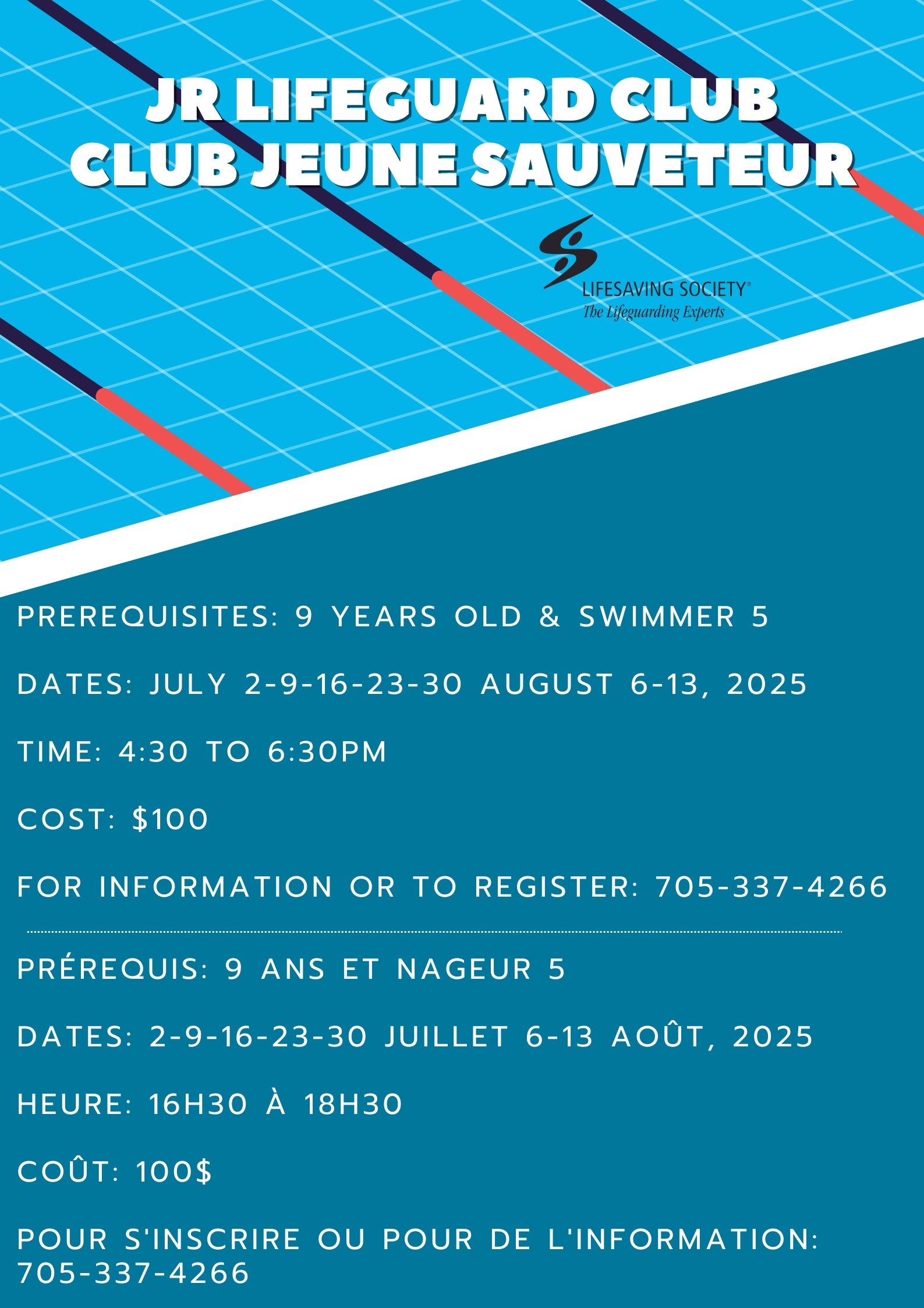 Junior Lifeguard Club 2025